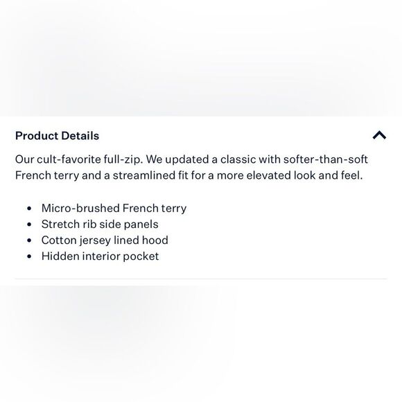 Mack Weldon Black mens zipper hoodie size XXL - Picture 8 of 9